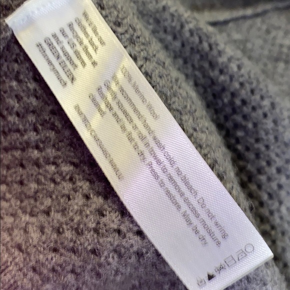 Eileen Fisher merino wool sleeveless open front cardigan vest - Picture 8 of 9